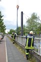 Unfall zwischen zwei KVB Bahnen Koeln Hoehenhaus Im Weidenbruch P247